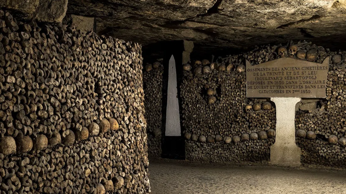Catacombs of Paris (Catacombes), Paris