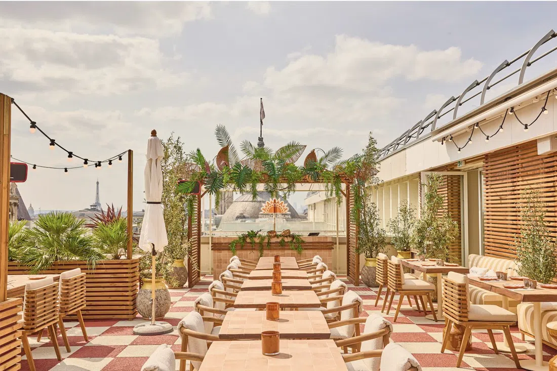 Terraza Mikuna (rooftop, BHV Marais), Paris