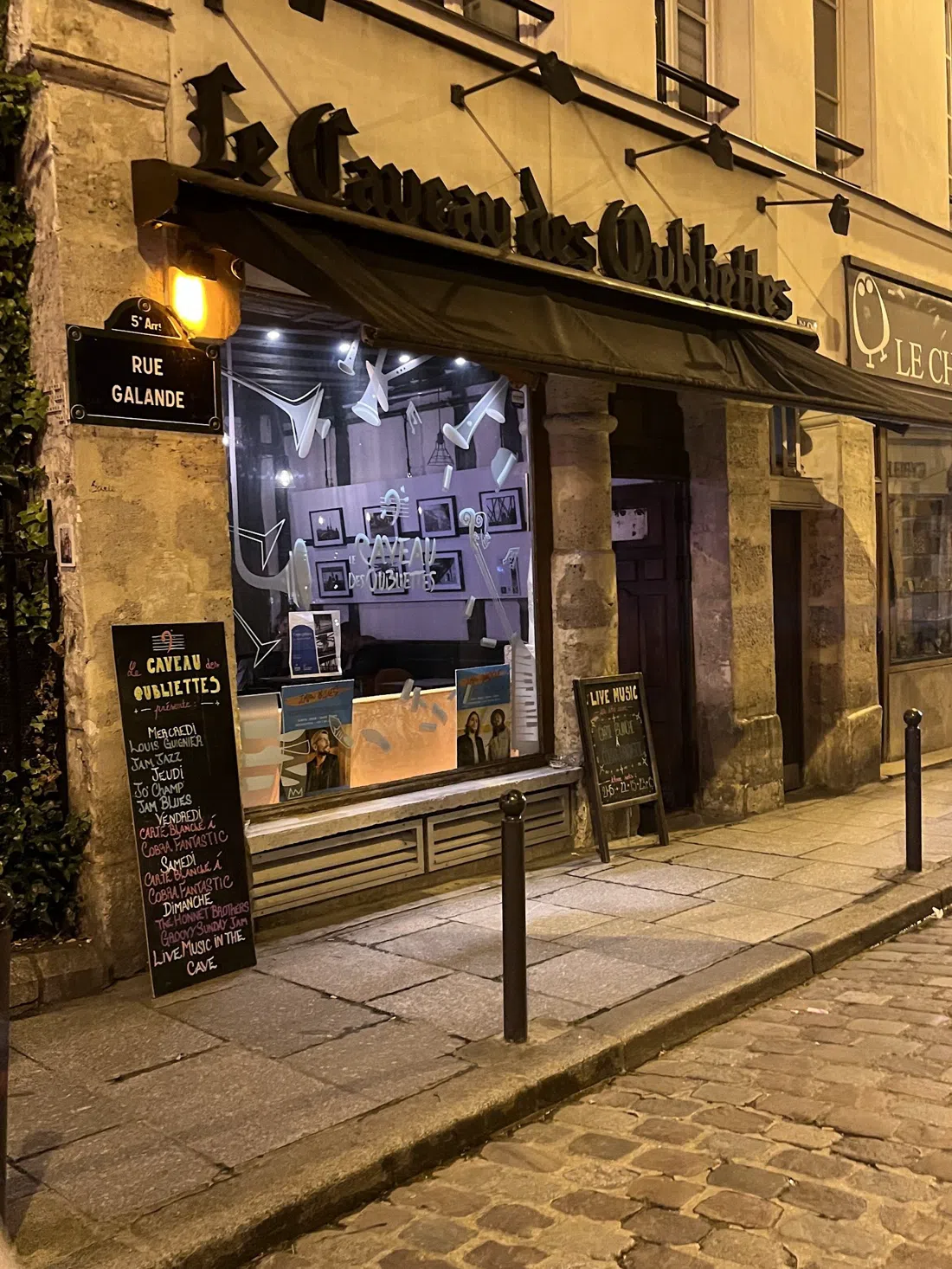 Caveau des Oubliettes, Paris