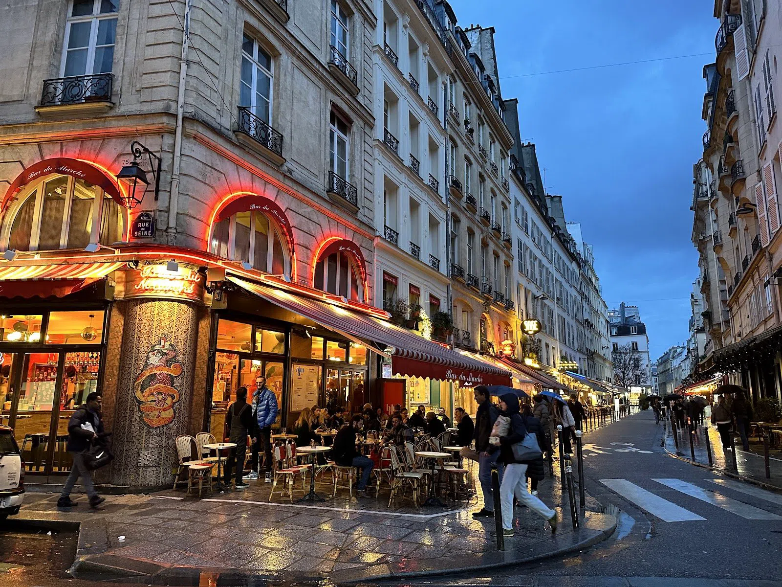 Rue de Buci, París